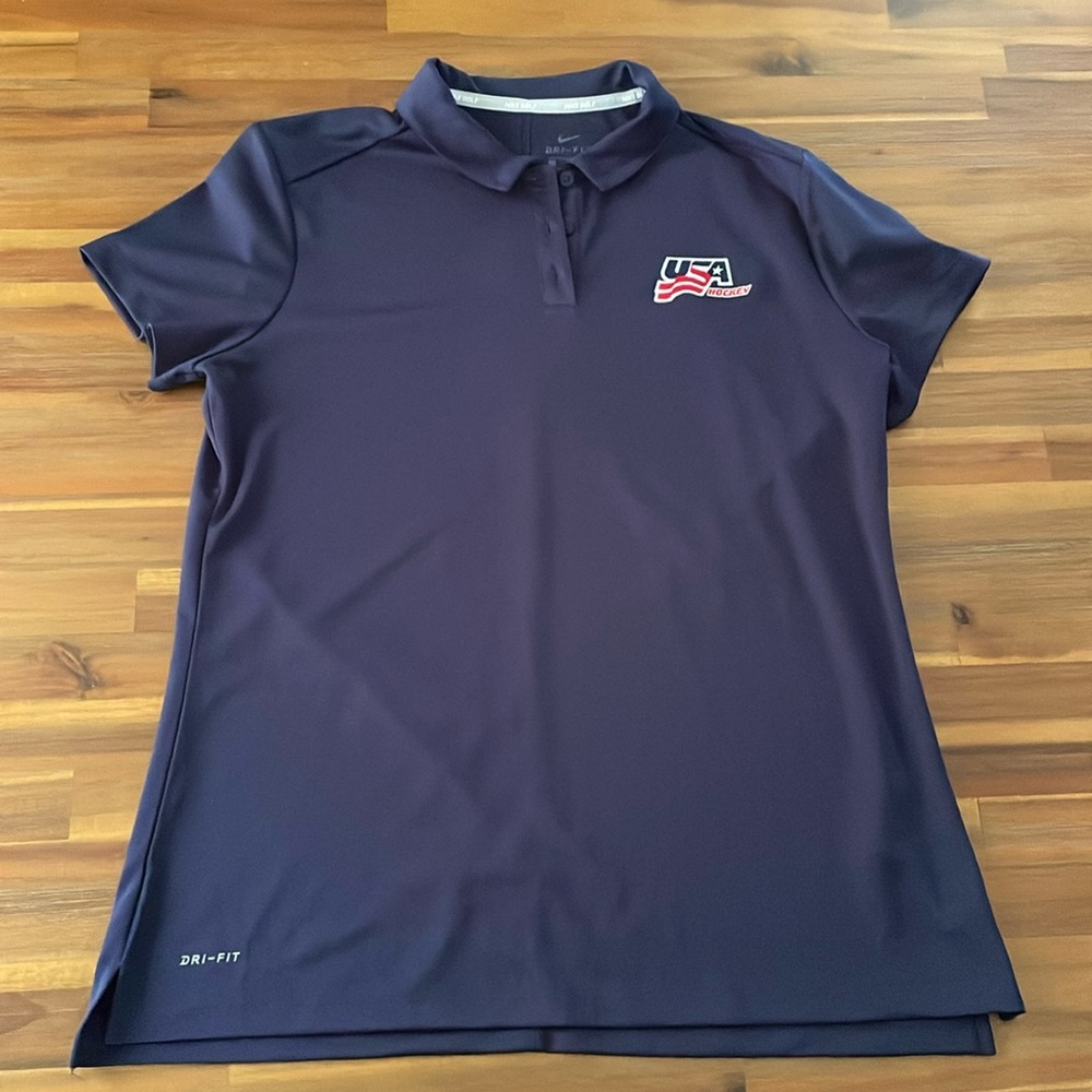 USA hockey Nike golf shirt